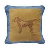 Donna Sharp Denim Square Dog Decorative Throw Pillow -Donna Sharp Sales Store 1331908