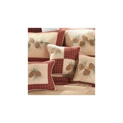 Donna Sharp Pine Lodge Patch Decorative Throw Pillow -Donna Sharp Sales Store 1331918 A3