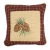 Donna Sharp Pine Lodge Pine Cone Decorative Throw Pillow 1 Donna Sharp Pine Lodge Pine Cone Decorative Throw Pillow -Donna Sharp Sales Store 1331923