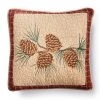 Donna Sharp Pine Lodge Pine Branch Decorative Throw Pillow 2 Donna Sharp Pine Lodge Pine Branch Decorative Throw Pillow -Donna Sharp Sales Store 1331924