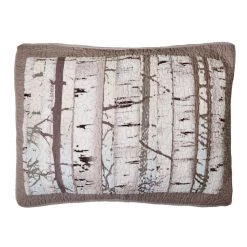 Donna Sharp Birch Forest Quilted 20 in. x 26 in. Pillow Sham, 86102