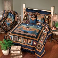 Donna Sharp Midnight Bear Twin Quilt, 90904