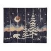 Donna Sharp Moonlit Bear Quilted 50 in. x 60 in. Throw Blanket, 61110 -Donna Sharp Sales Store 1431770