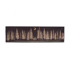 Donna Sharp Moonlit Cabin Valance Curtains Runner, 61209