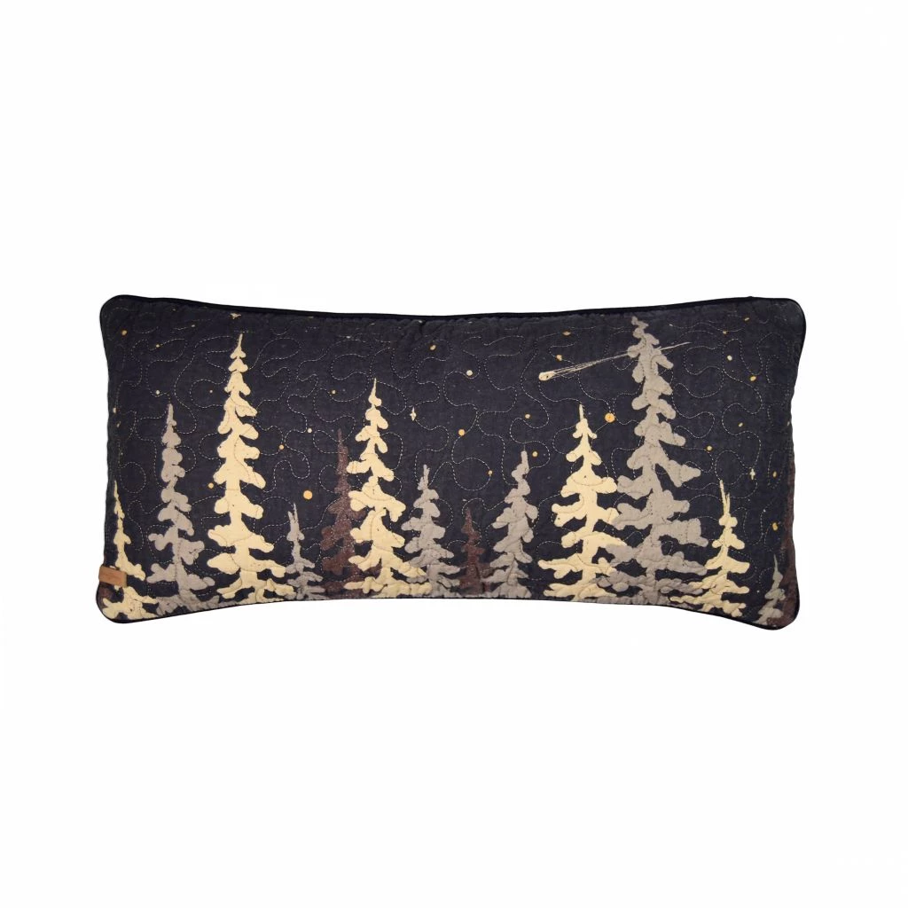 Donna Sharp Moonlit Cabin Rectangular Pillow, 61217 3 Donna Sharp Moonlit Cabin Rectangular Pillow, 61217
