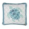 Donna Sharp Summer Surf Turtle Decorative Pillow, 87001 -Donna Sharp Sales Store 1431794
