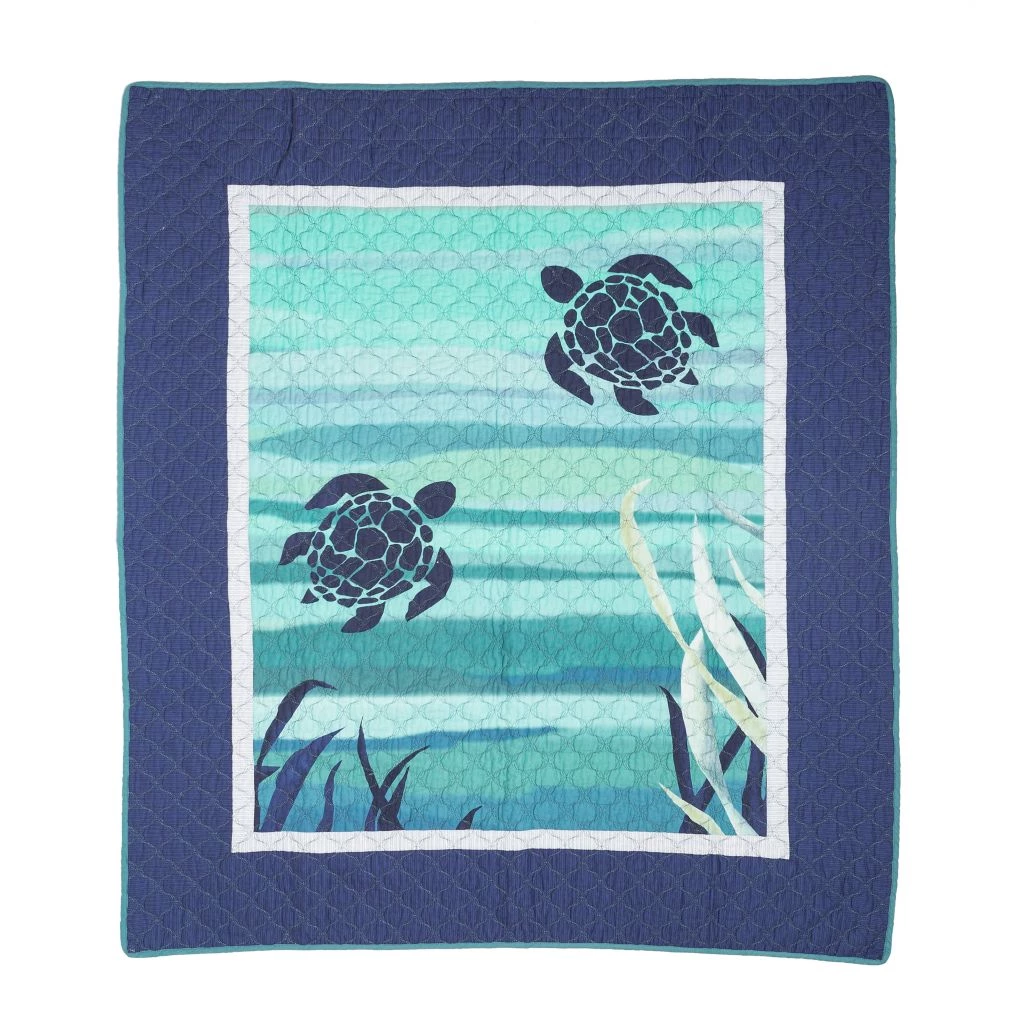 Donna Sharp Summer Surf Queen Quilt, 87006 5 Donna Sharp Summer Surf Queen Quilt, 87006 - Image 3