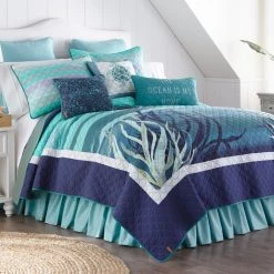 Donna Sharp Summer Surf King Quilt, 87007 -Donna Sharp Sales Store 1431798 A1