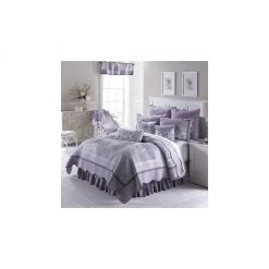 Donna Sharp Lavender Rose Quilted 50 in. x 60 in. Throw Blanket, 82050 -Donna Sharp Sales Store 1431809 A2
