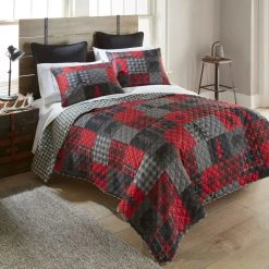 Donna Sharp Red Forest Queen Quilt Set 11 Donna Sharp Red Forest Queen Quilt Set -Donna Sharp Sales Store 1431851 A4