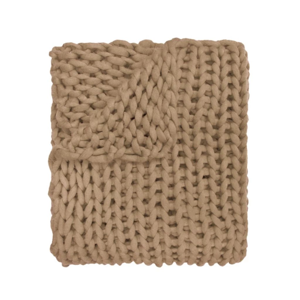 Donna Sharp Chunky Cable Knit 40 in. x 50 in. Throw Blanket 10 Donna Sharp Chunky Cable Knit 40 in. x 50 in. Throw Blanket - Image 8