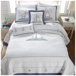 Donna Sharp Yacht Club Bedding Collection Decorative Pillow, 35721 -Donna Sharp Sales Store 1563410 A2