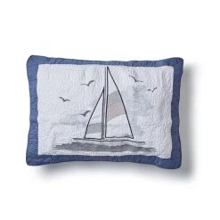 Donna Sharp Yacht Club Bedding Collection Sham, 20 x 26 in., 35723
