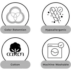 Donna Sharp Birch Bear Bedding Collection Decorative Square Pillow, 61121 -Donna Sharp Sales Store 1563429 A2