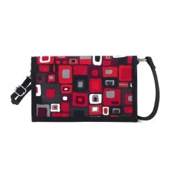 Donna Sharp Sydney Crossbody Wallet, Candy Apple, 29278