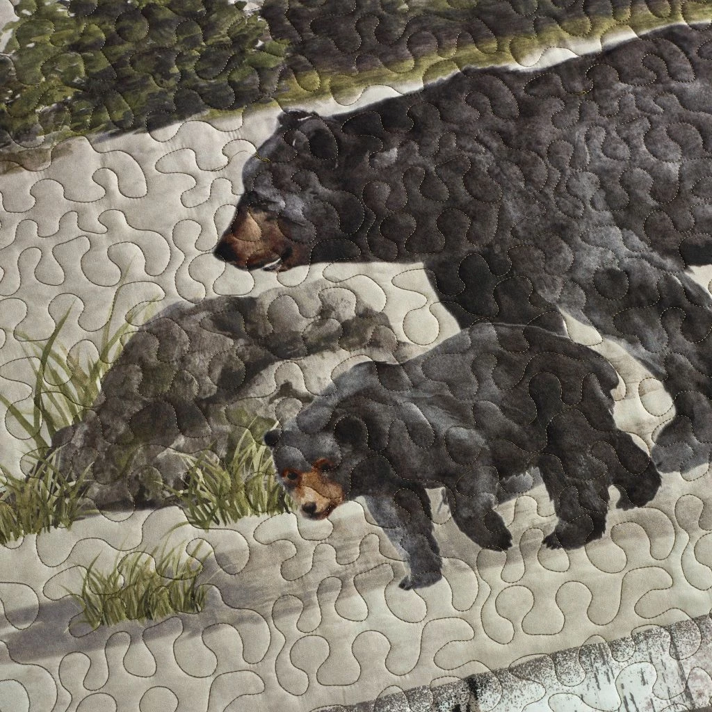 Donna Sharp Bear Panels Bedding Collection, Polyester 6 Donna Sharp Bear Panels Bedding Collection, Polyester - Image 4
