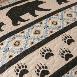 Donna Sharp Momma Bear Bedding Collection, Brushed Polyester Fabric, 60057 -Donna Sharp Sales Store 1649972 A2