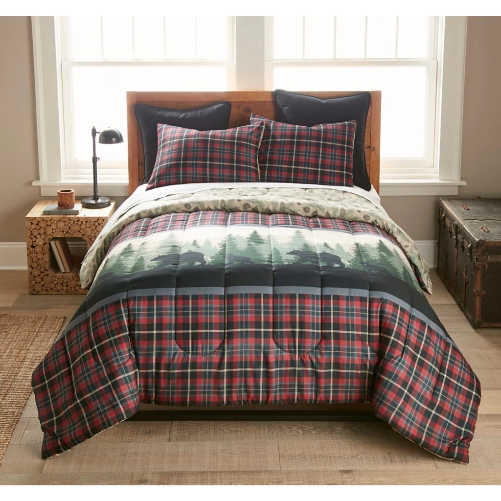 Donna Sharp Bear Journey Bedding Collection King Size Comforter Set, Y20051 3 Donna Sharp Bear Journey Bedding Collection King Size Comforter Set, Y20051