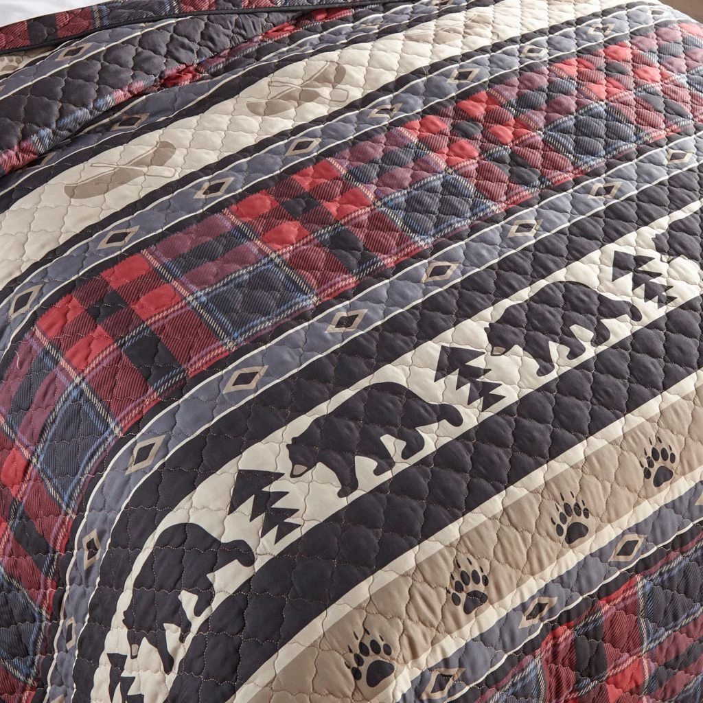 Donna Sharp Canoe Trip 2 pc. Quilt Set, Y20184 7 Donna Sharp Canoe Trip 2 pc. Quilt Set, Y20184 - Image 5