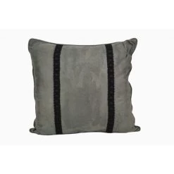 Donna Sharp Canoe Trip Grey Decorative Pillow, Y20185