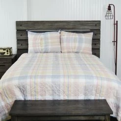 Donna Sharp Coral Crush 3 pc. Quilt Set, 60196 -Donna Sharp Sales Store 1690425 A4