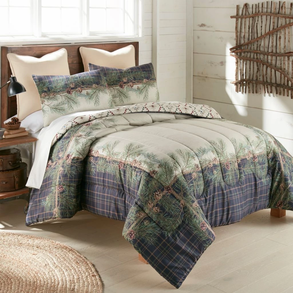 Donna Sharp Pine Boughs 3 pc. Comforter Set, 60189 4 Donna Sharp Pine Boughs 3 pc. Comforter Set, 60189 - Image 2
