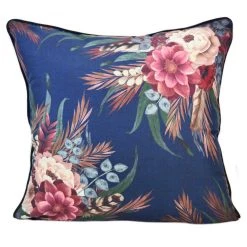 Donna Sharp Tartan Floral Decorative Pillow