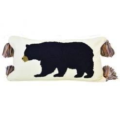 Donna Sharp Retro Forest Bear Decorative Pillow, 60173