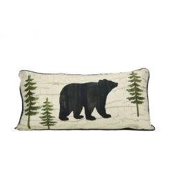 Donna Sharp Painted Bear Bear Decorative Pillow, 60012