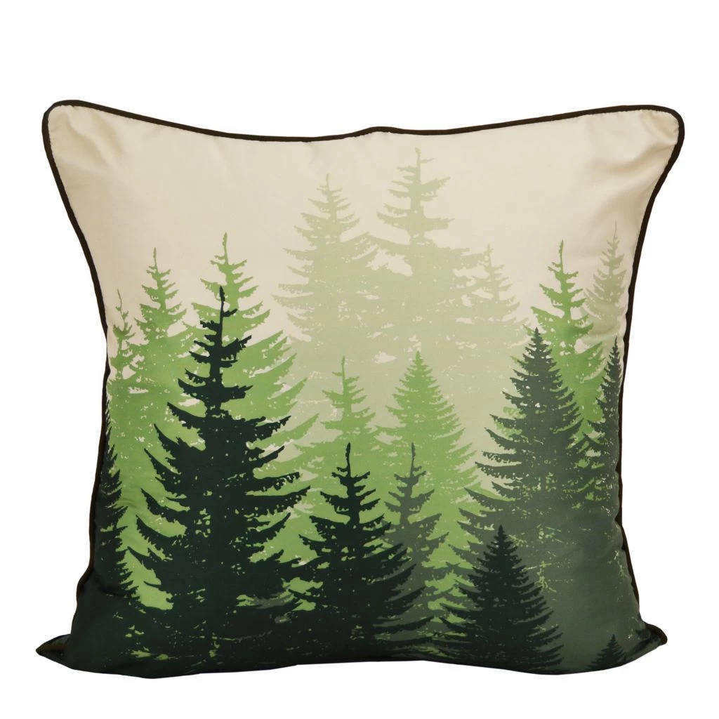 Donna Sharp Green Forest Tree Decorative Pillow 3 Donna Sharp Green Forest Tree Decorative Pillow