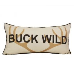 Donna Sharp Green Forest Antler Decorative Pillow