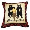 Donna Sharp Forest Grove Good Time Decorative Pillow 2 Donna Sharp Forest Grove Good Time Decorative Pillow -Donna Sharp Sales Store 1923250