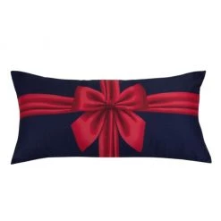 New! Donna Sharp Winter Wonderland Ribbon Decorative Pillow